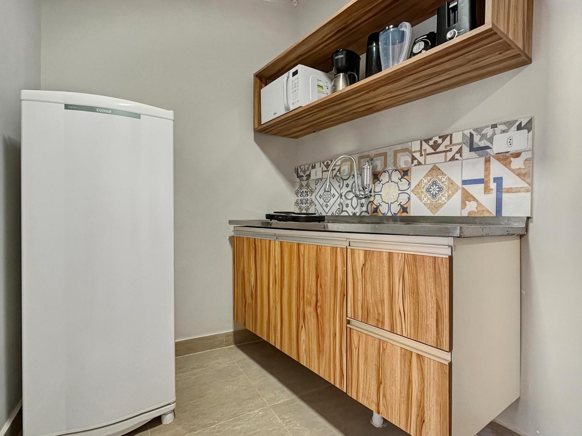 Urban Fully Equipped Kitchen Comfortable Sao Paulo