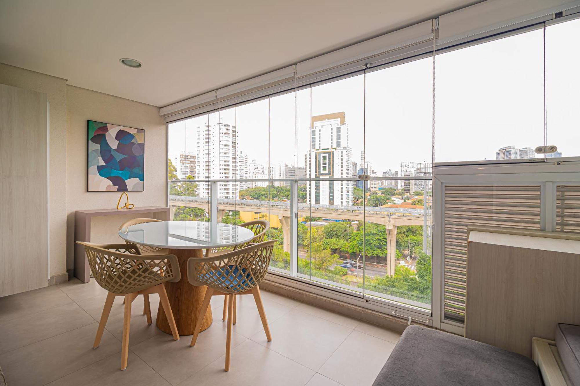Apartment Brown Stay Brooklin - Novo, Charmoso E Com Lazer Premium - Por Do Sol Perfeito *