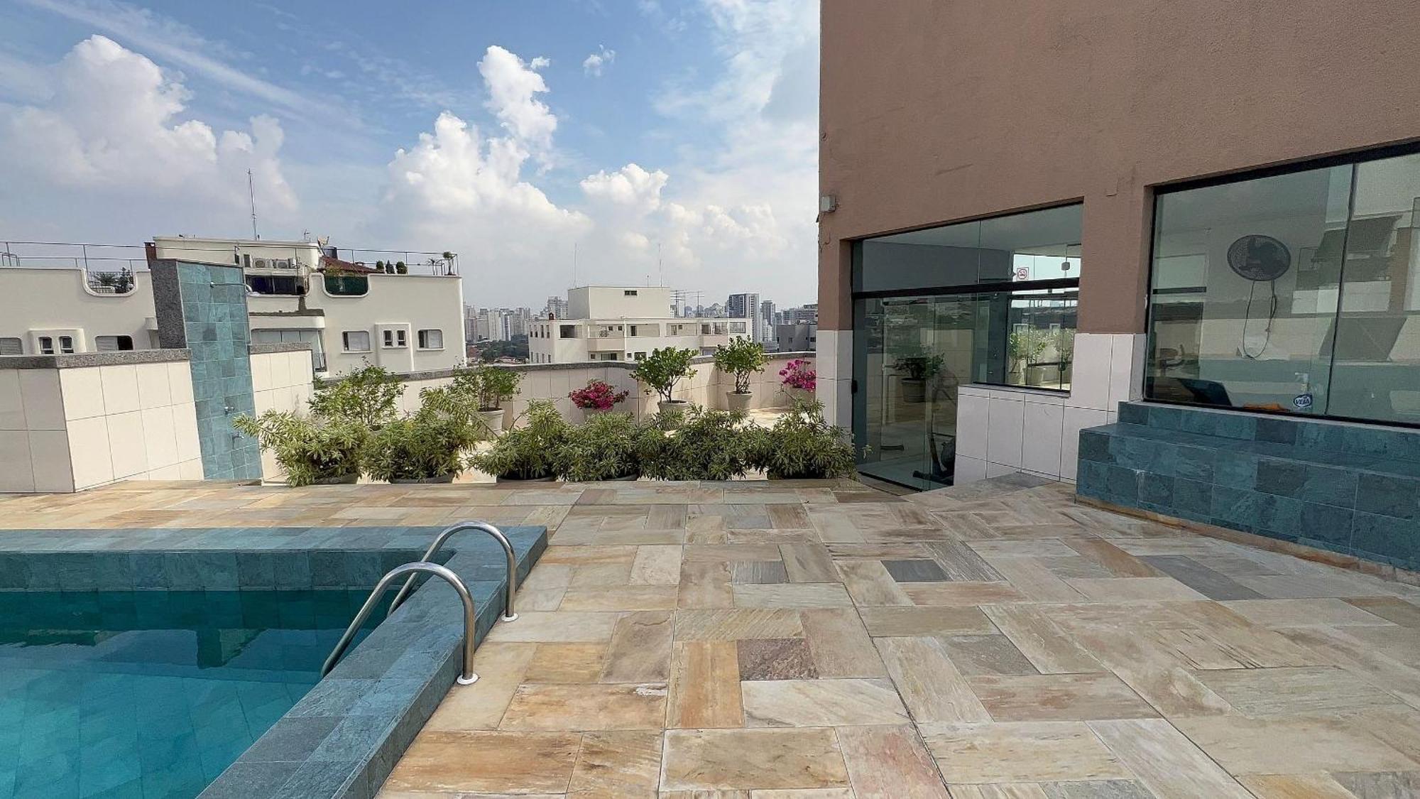 Apartamento Moema Studium - Metro - Garagem E Internet -uh 309 *