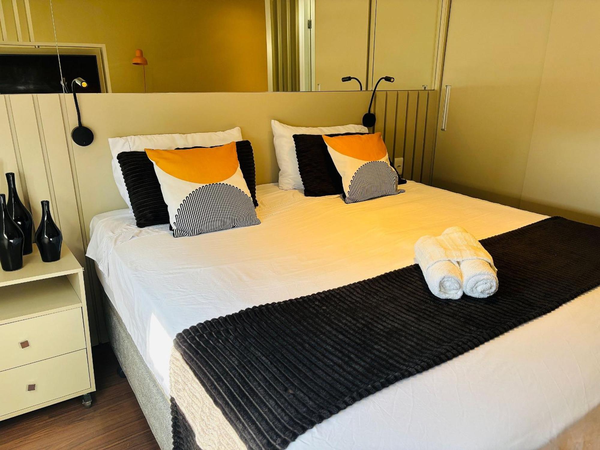 Hotel Morada Executive Olimpia Ii - Flat Em Moderno Em Bairro Nobre *