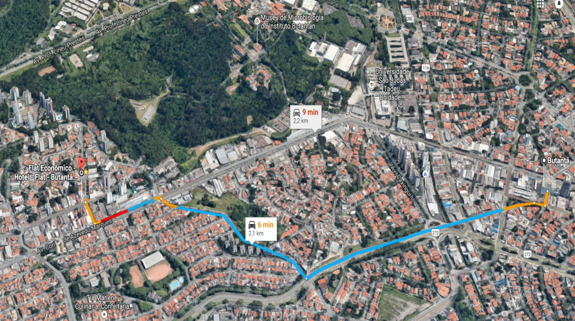 Hotel Flat Economico Butanta