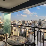 Flat Com Vista Incrivel Em Condominio De Luxo