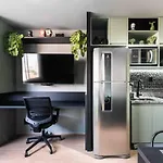 Mv63 - Studio Lindo Com Piscina Prox Ao Metro Bras