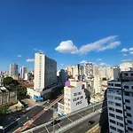 Flat Grande Em Condominio De Luxo - Centro De Sao Paulo