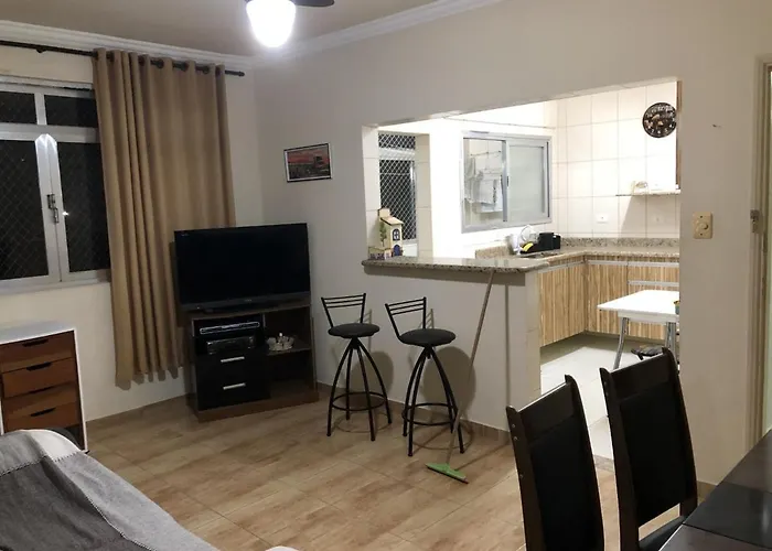 aconchegante apartamento de praia