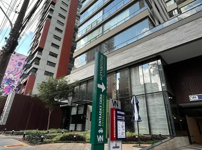 Loft De Luxo Com Varanda E Entrada Ao St Marche Jardins