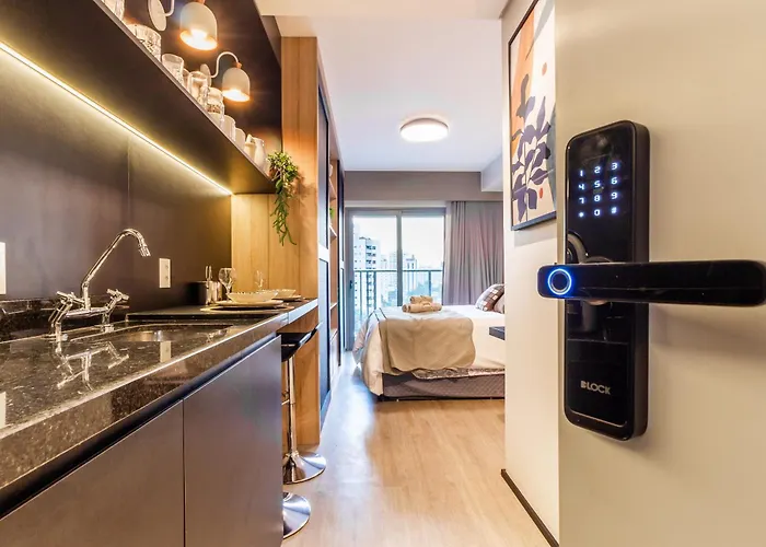 Studios No Melhor Ponto De Moema Garagem Lazer E Metro Perto Wifi Gratis