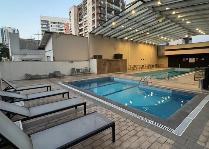 Flat Aeroporto Congonhas Nobil Garagem Gratis Com Cozinha 901
