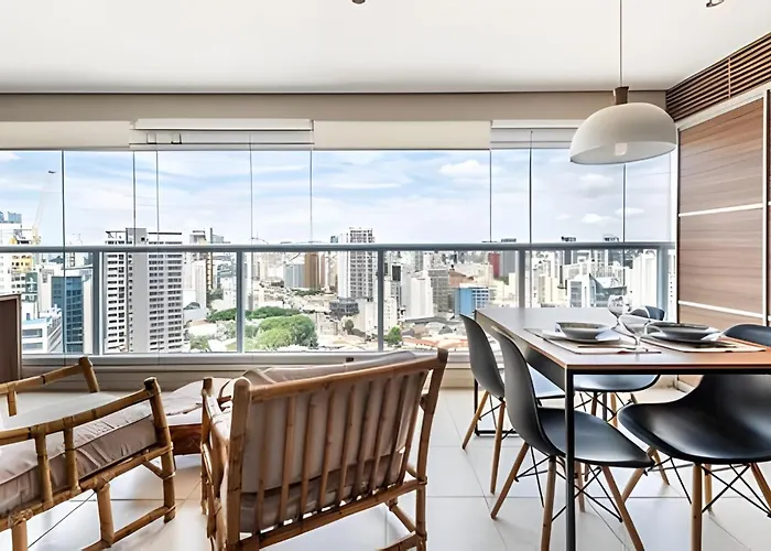 Loft Sofisticado Com Vista Incrivel - Dna256