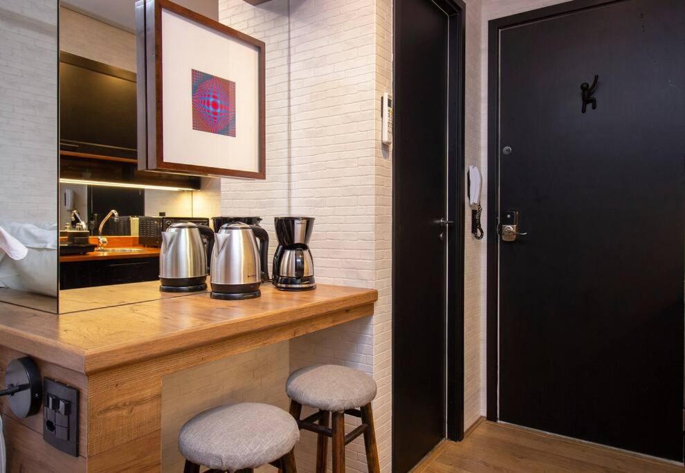 Apartment Bhomy Paulista Com Varanda Na Rua Augusta Au101