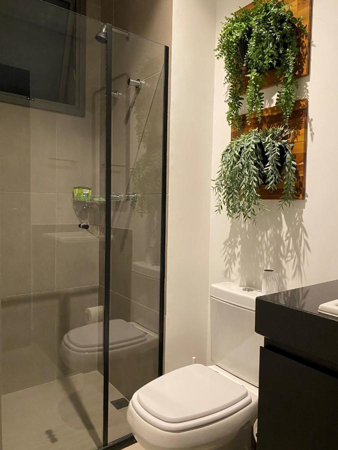 Cama Queen- Loft Super Moderno Na Olimpia Apartment Sao Paulo