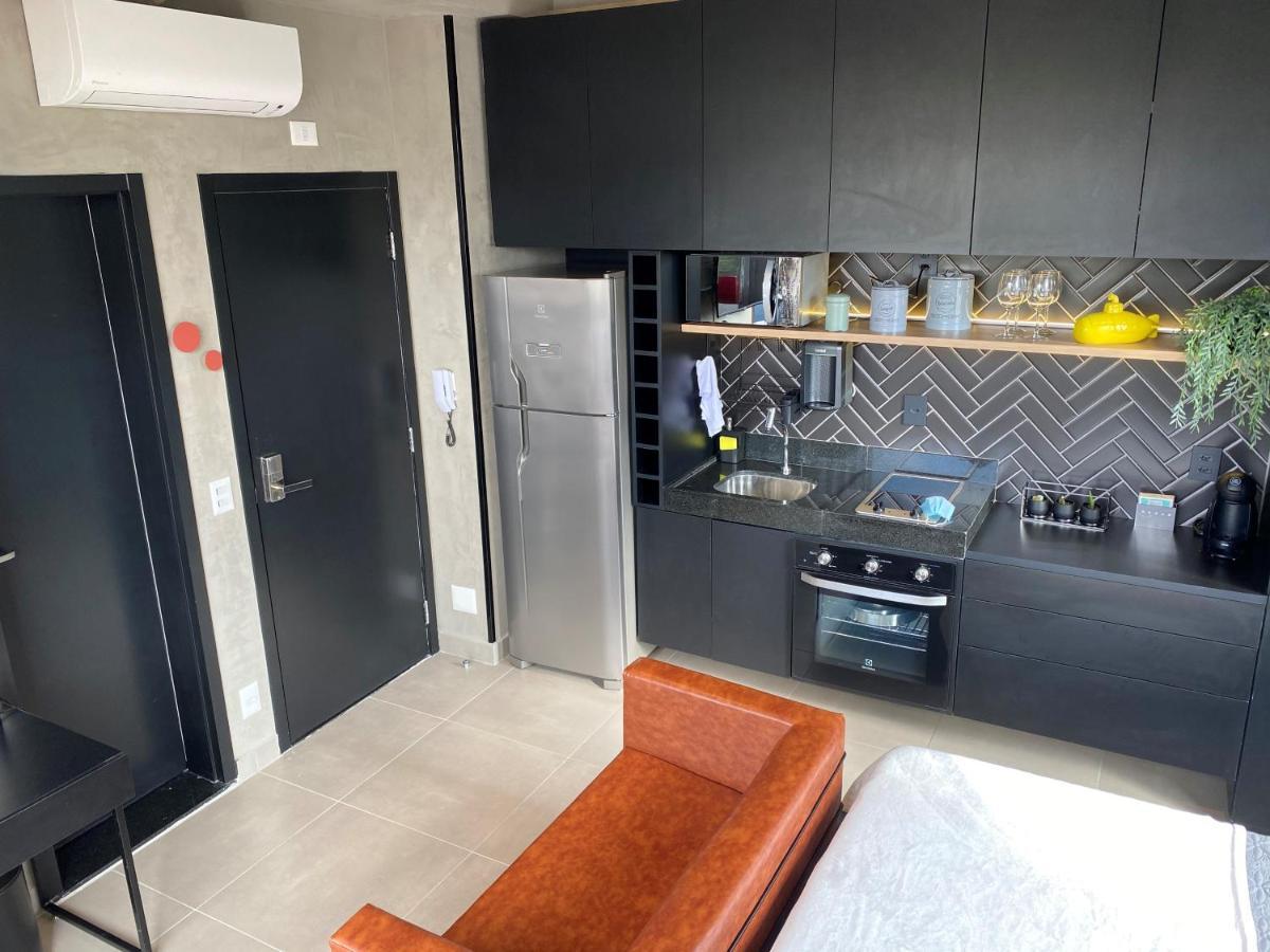 Cama Queen- Loft Super Moderno Na Olimpia * Sao Paulo