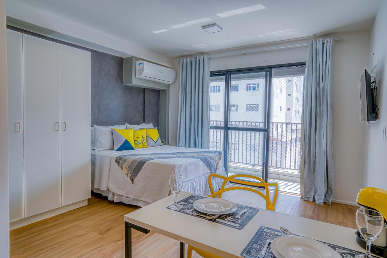 360 Suites Aurora Republica - Mobiliados * São Paulo