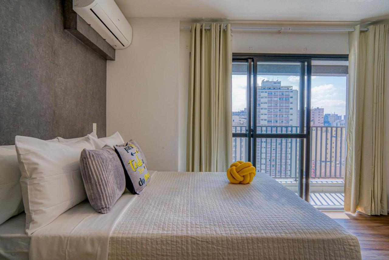 360 Suites Aurora Republica - Mobiliados * São Paulo