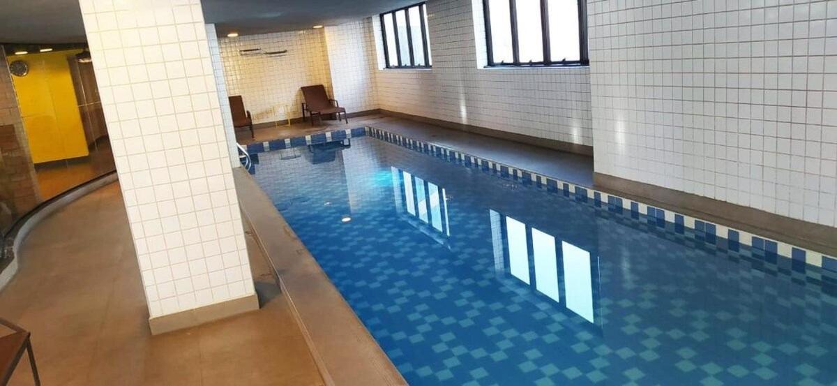Flat Em Moema Na Avenida Ibirapuera Com Cozinha, Estacionamento, Piscina E Servicos Apartment Sao Paulo