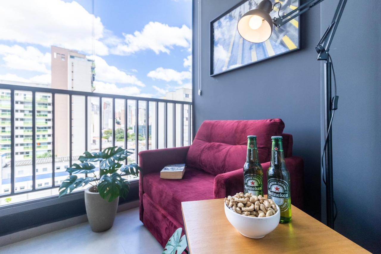Apartemen Estudios Ao Lado Do Allianz Park, Piscina, Vaga *