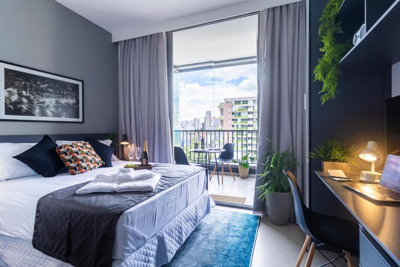 Apartemen Estudios Ao Lado Do Allianz Park, Piscina, Vaga *