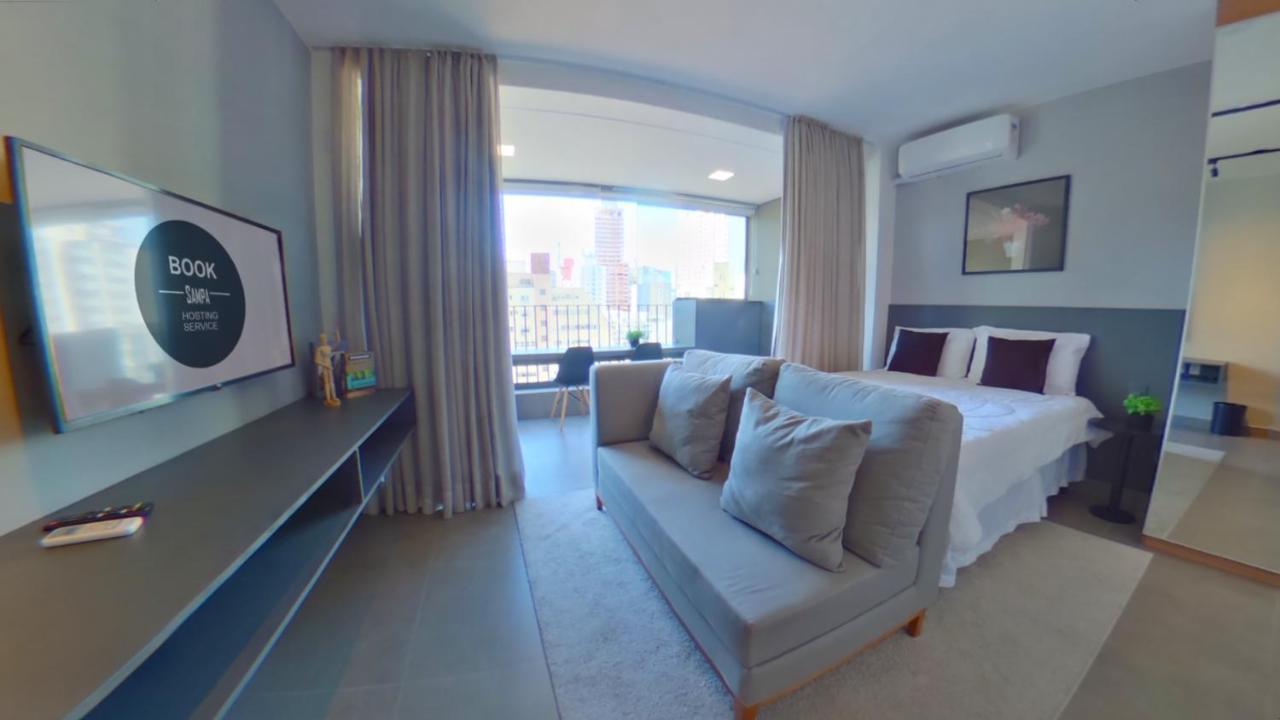 Book Sampa Apt.1208 Seu Refugio Prox. Metro Oscar Căn hộ