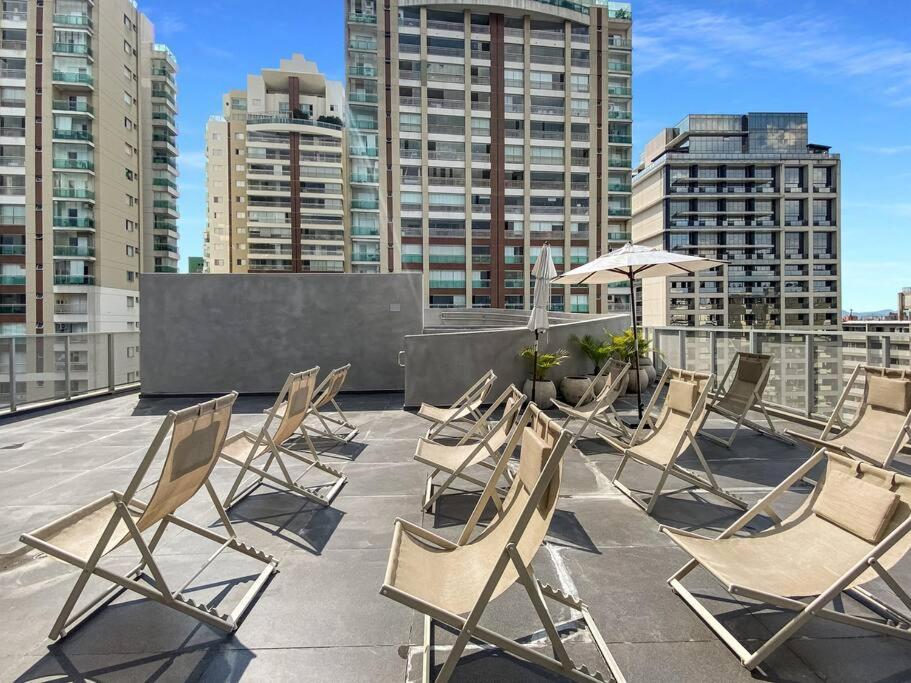 Frei Caneca 2 Quartos Academia Piscina Coworking Apartemen Sao Paulo