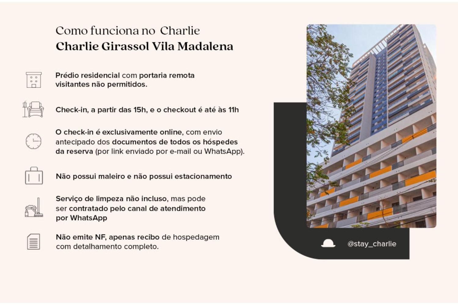 Charlie Girassol Madalena Apartment