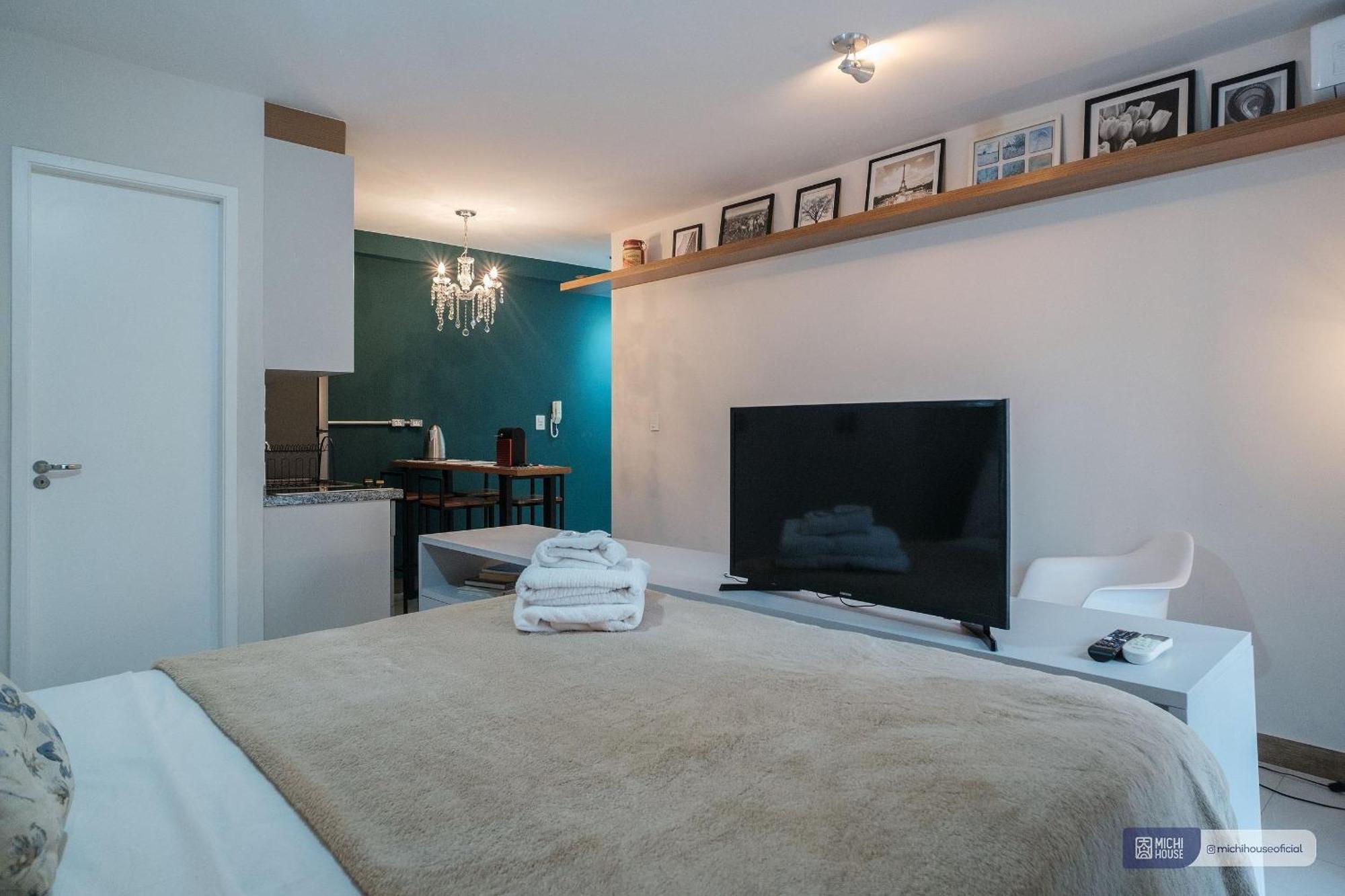 Maravilhoso Studio Metro Republica/lg Arouch Ac/wf Apartemen Sao Paulo
