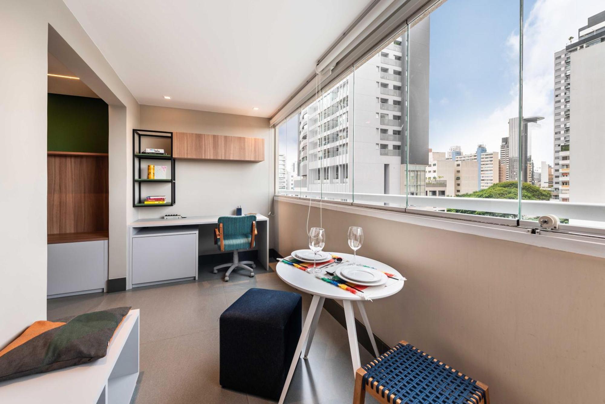 Căn hộ Pinheiros Faria Lima, Novo, 38m2, Wifi700mb - Traveller Awards 2025 São Paulo