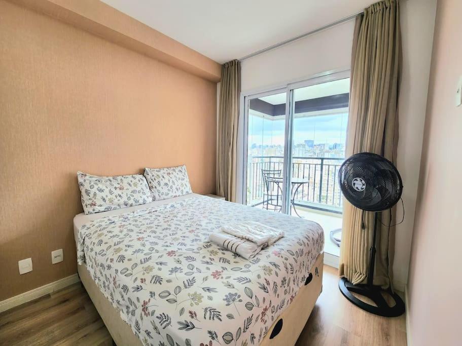 Flat Com Vista Incrivel Em De Luxo * São Paulo