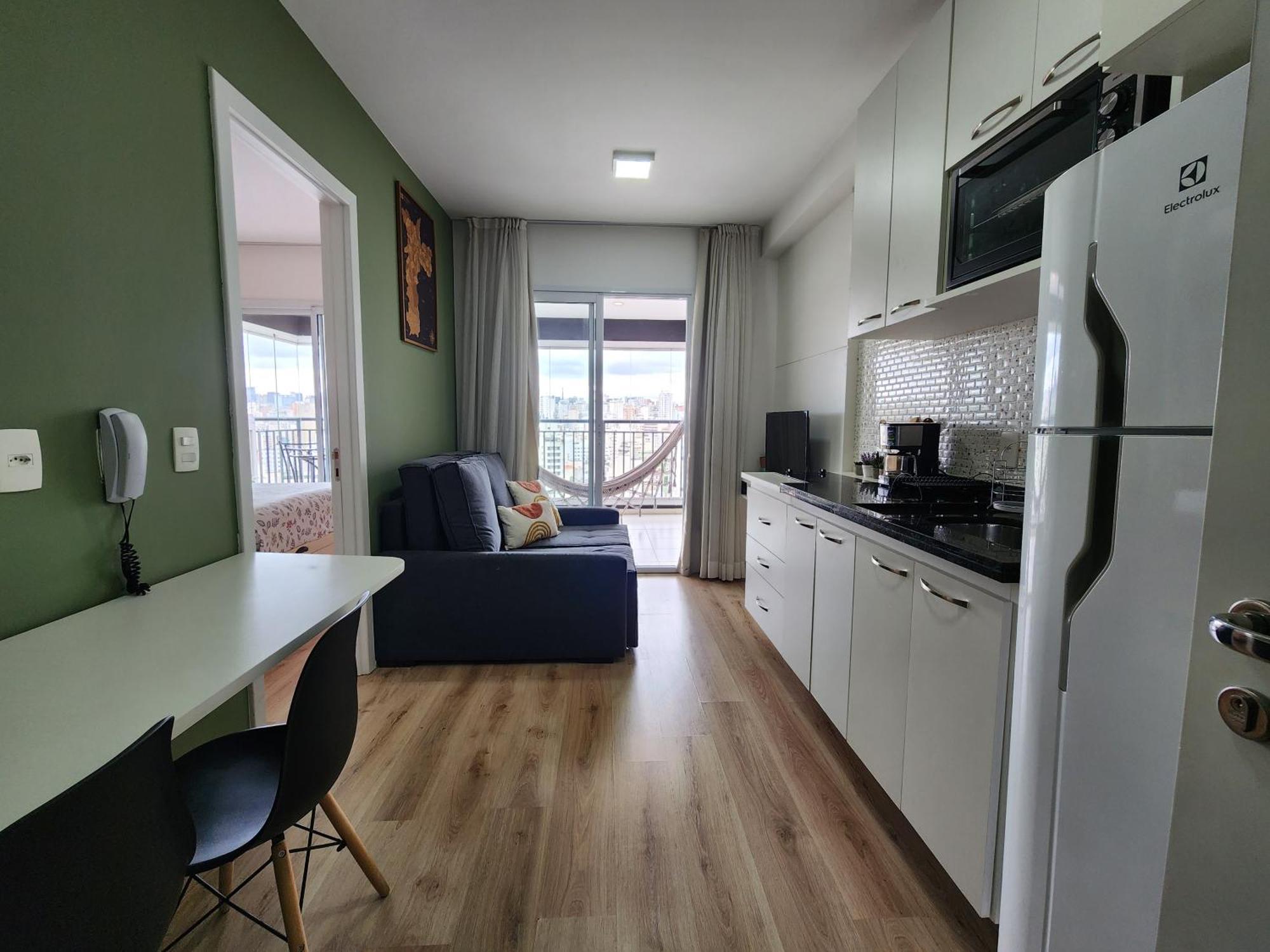 Flat Com Vista Incrivel Em De Luxo São Paulo