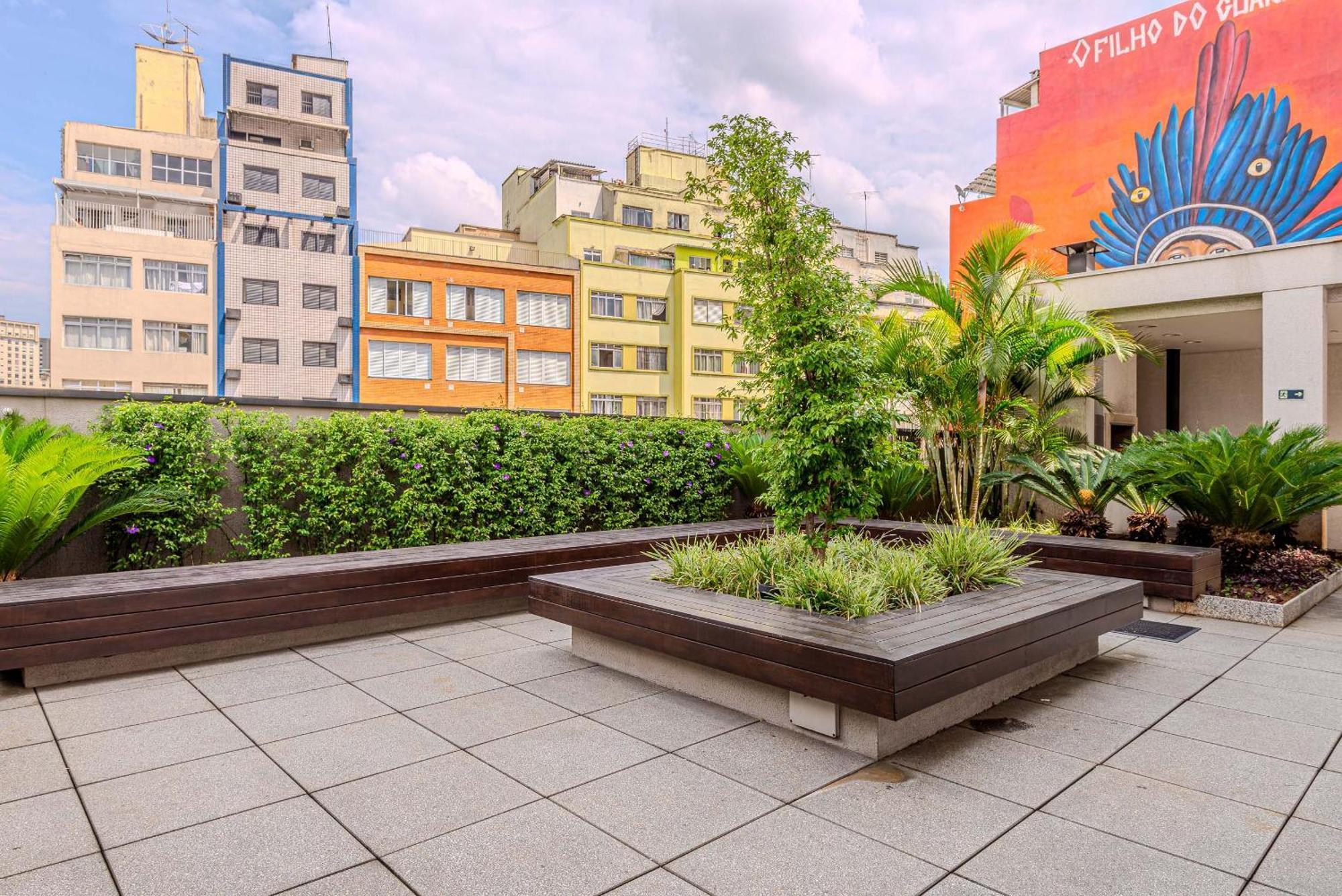 Flat Com Vista Incrivel Em De Luxo São Paulo