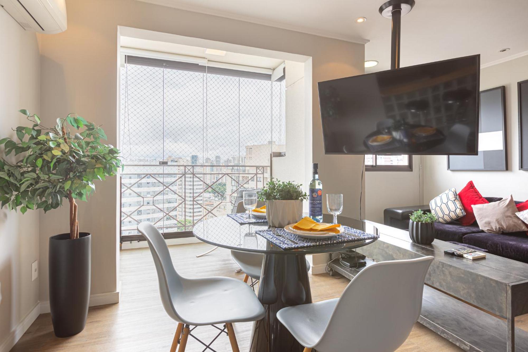 Easy Star - Lindo Flat Na Olimpia - Yw01g Apartment *