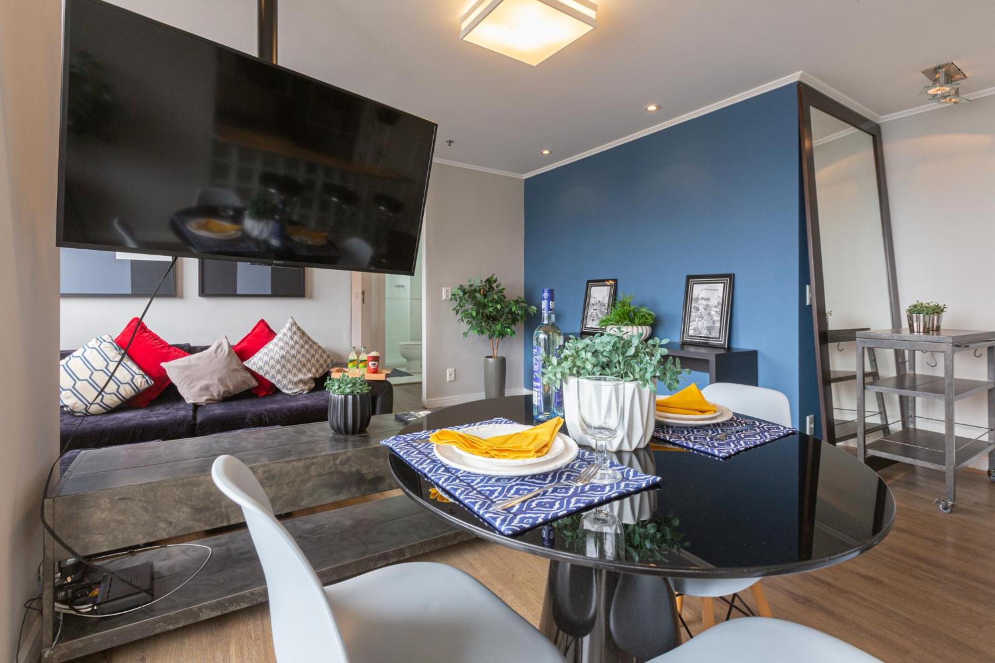 Easy Star - Lindo Flat Na Olimpia - Yw01g Apartment *