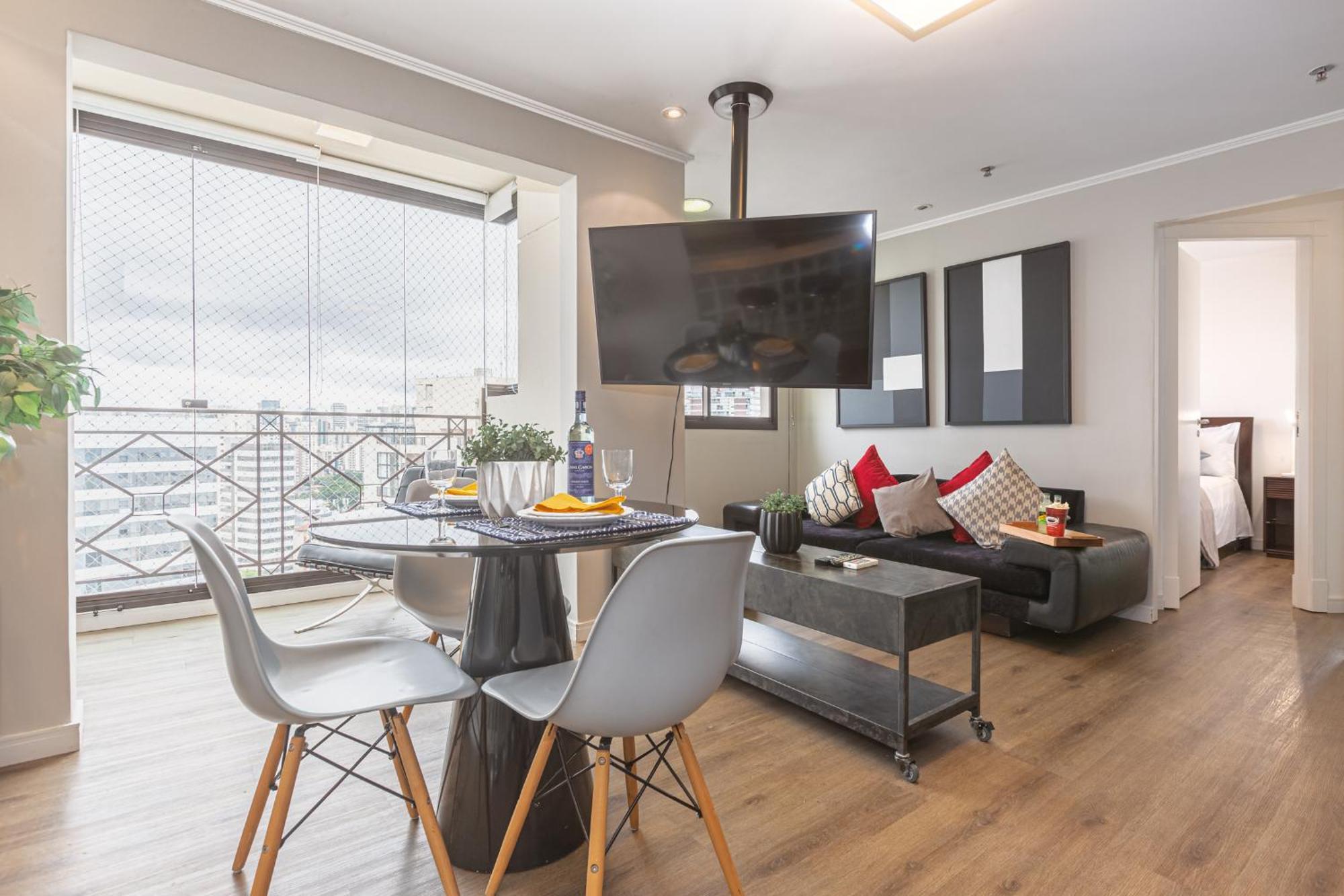 Easy Star - Lindo Flat Na Olimpia - Yw01g Apartment Sao Paulo