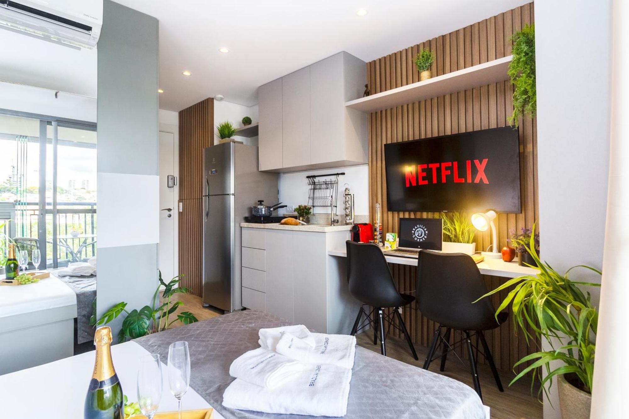 Apartemen Estudios Aconchegantes Na Mariana *