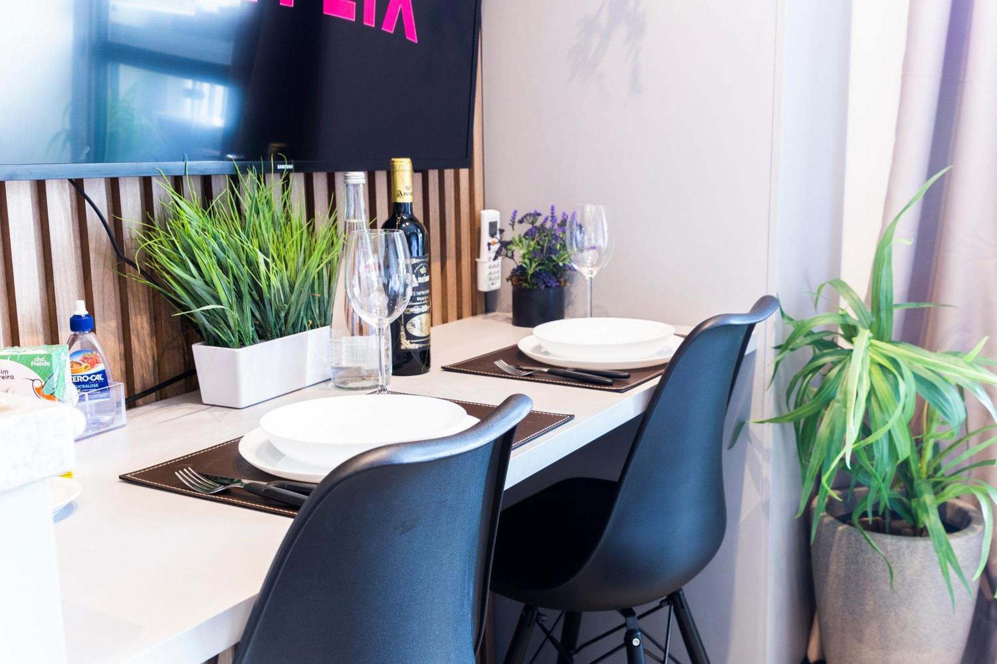 Apartemen Estudios Aconchegantes Na Mariana