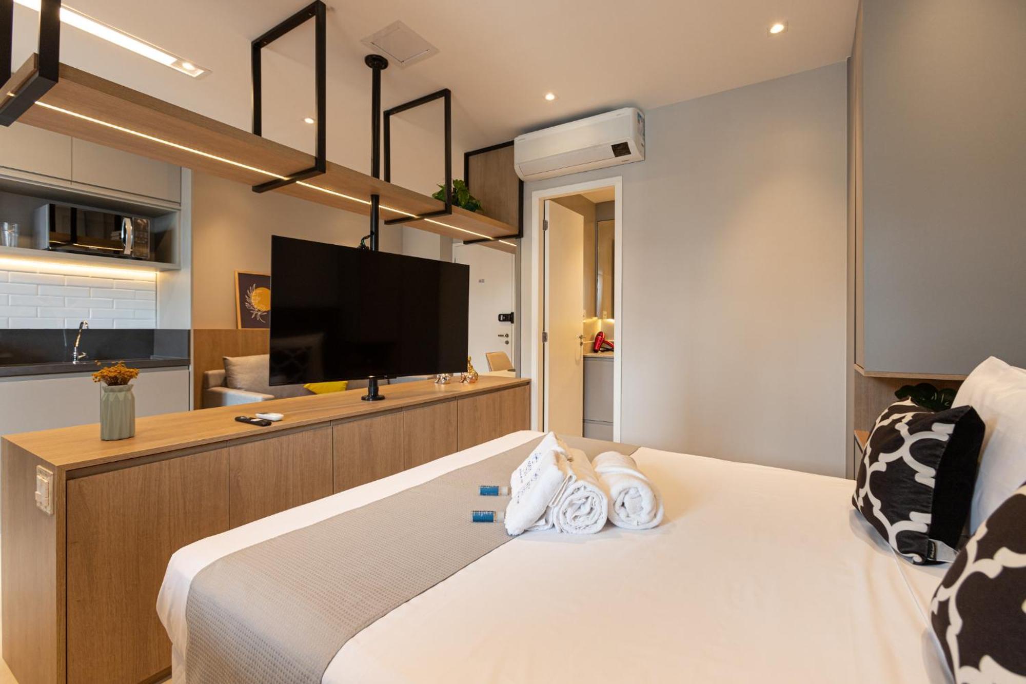 Apartment Easy Star - Lindo Lado Faria Lima - Qf01h *