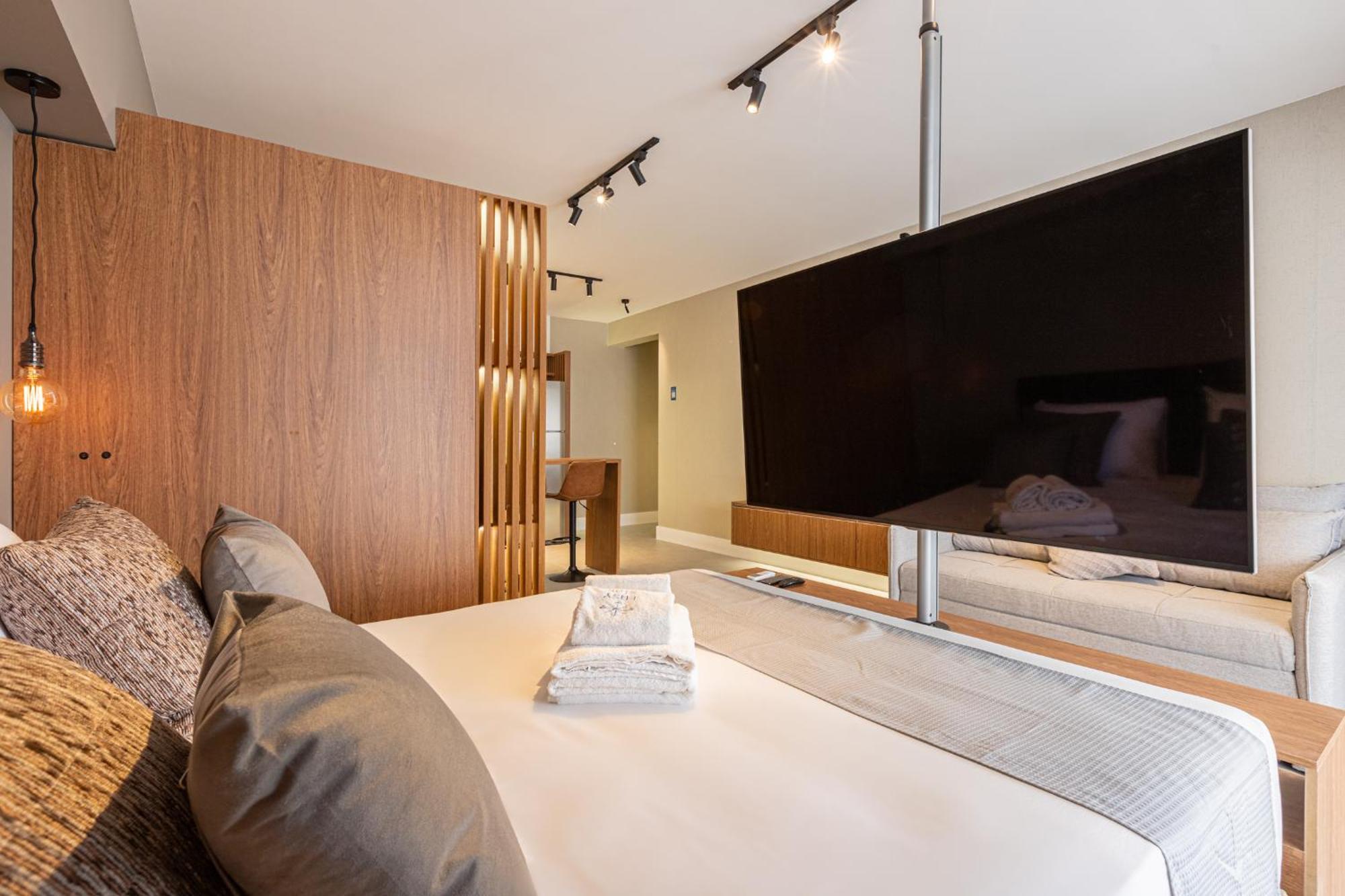 Apartment Easy Star - Lindo C/vaga No Campo Belo - Ah03i