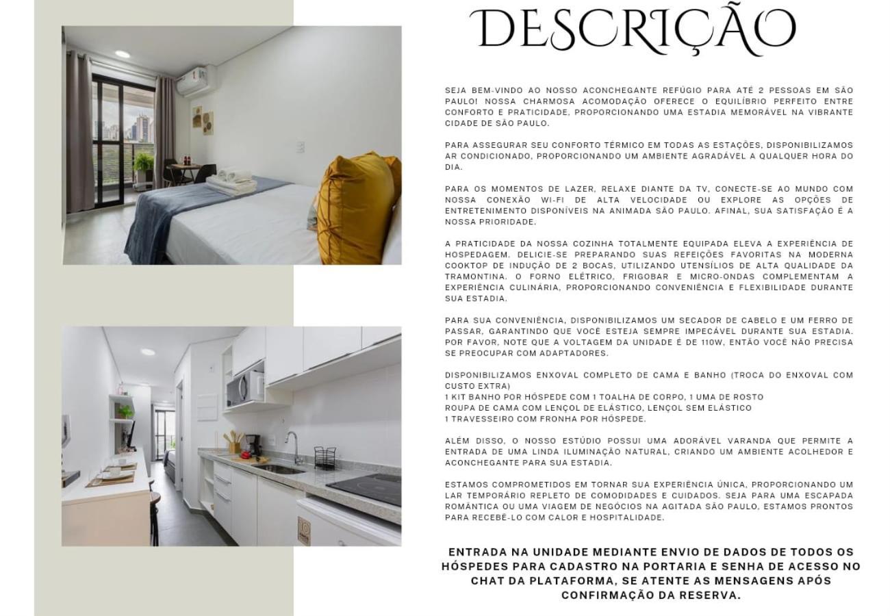 Căn hộ Easy Star - Aconchego E Praticidade, Prox Ao Metro - Et01h São Paulo