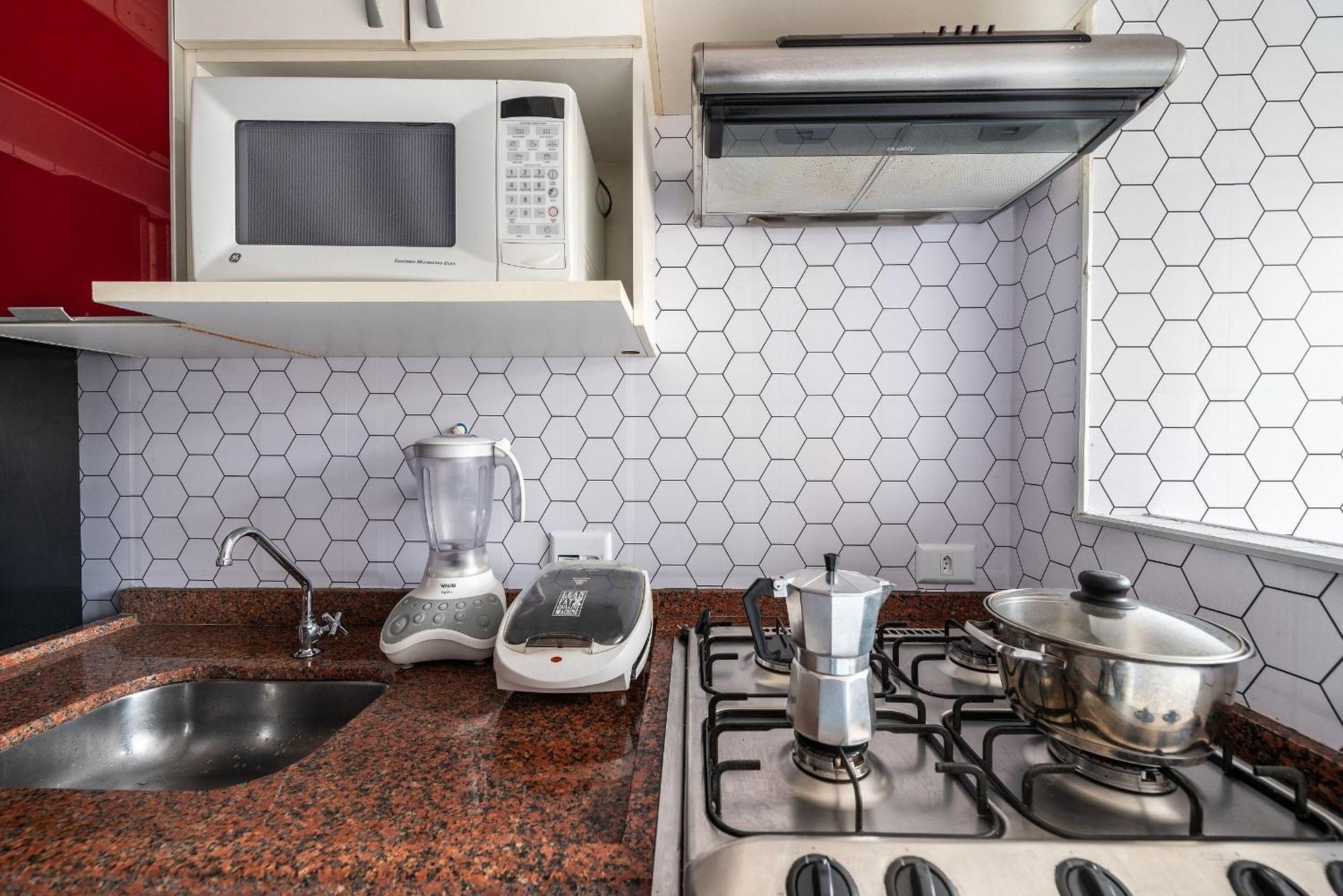 Căn hộ Sa11 Apto 2 Dorms Totalmente Equipado E Acolhedor *