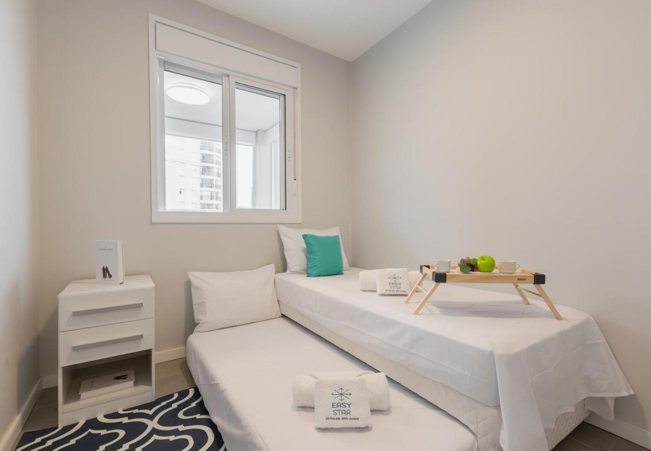 Apartment Easy Star - Com 2 Quartos No Coracao Do Campo Belo - Gm01h