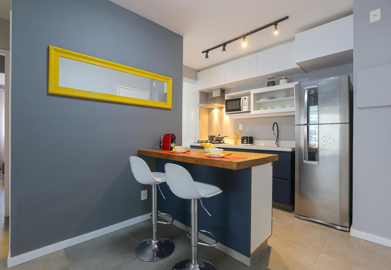 Apartment Easy Star - Com 2 Quartos No Coracao Do Campo Belo - Gm01h