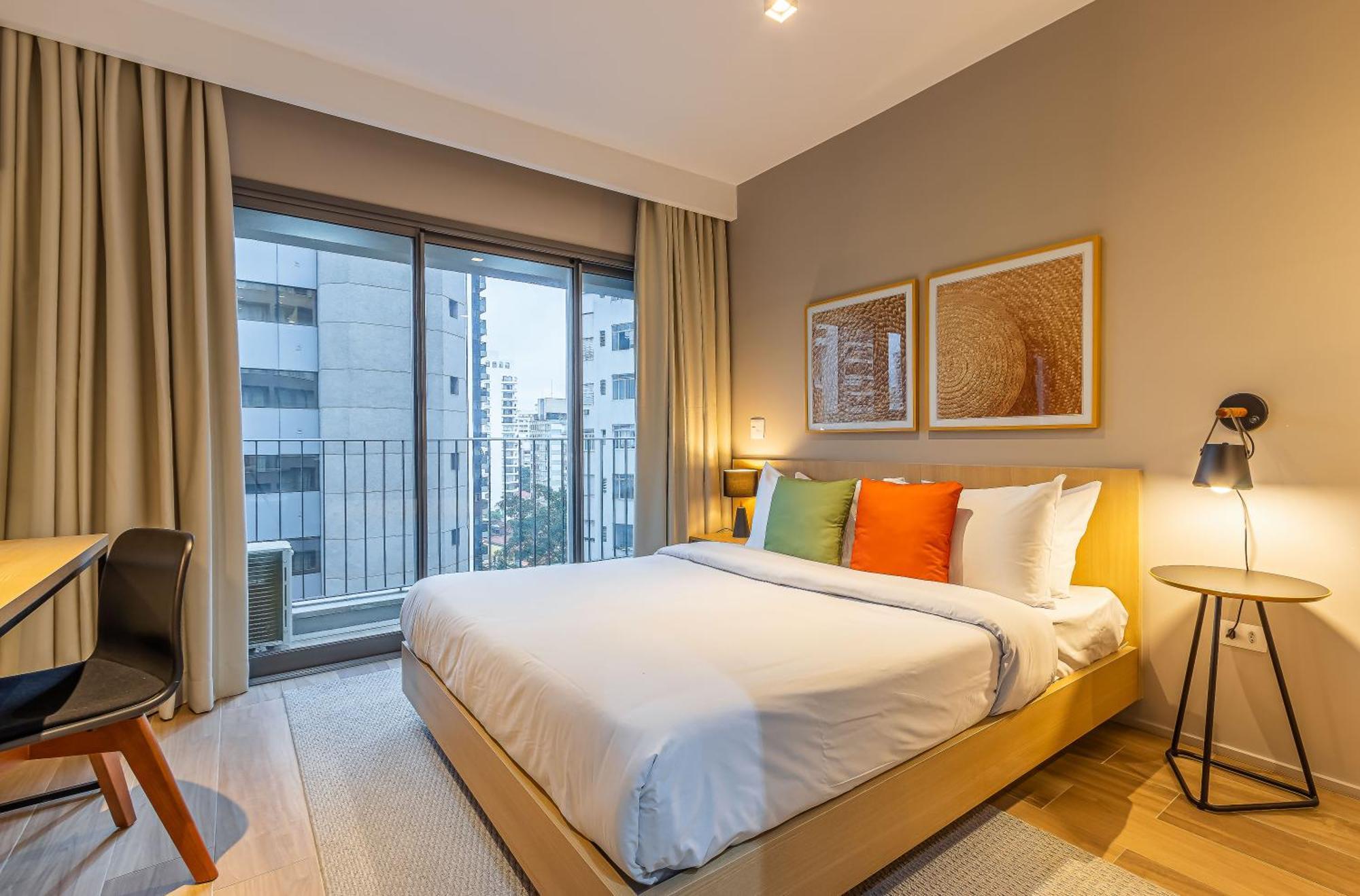 Novos Proximos Ao Masp E A Metros Da Estacao Consolacao E Avenida Paulista - Next Haddock Apartment