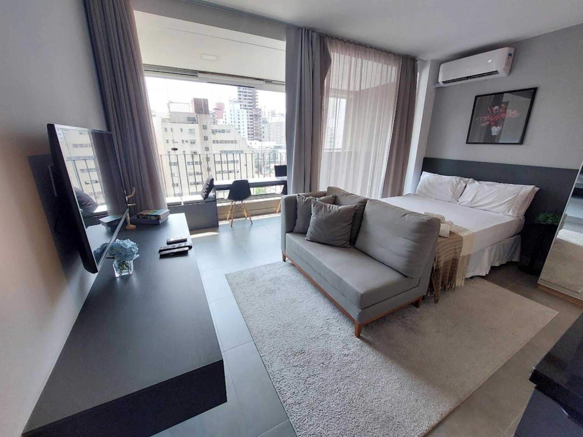 Book Sampa Apt.1208 Seu Refugio Prox. Metro Oscar * São Paulo