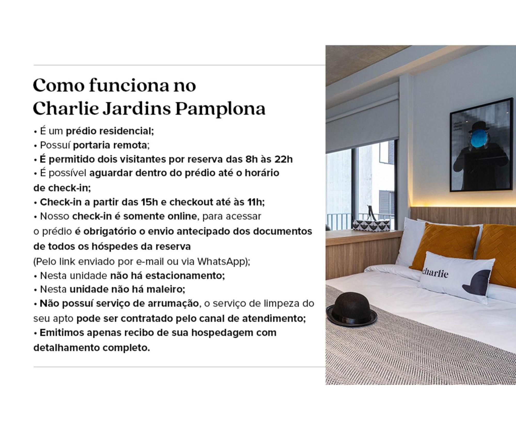 Căn hộ Charlie Pamplona Jardim Paulista