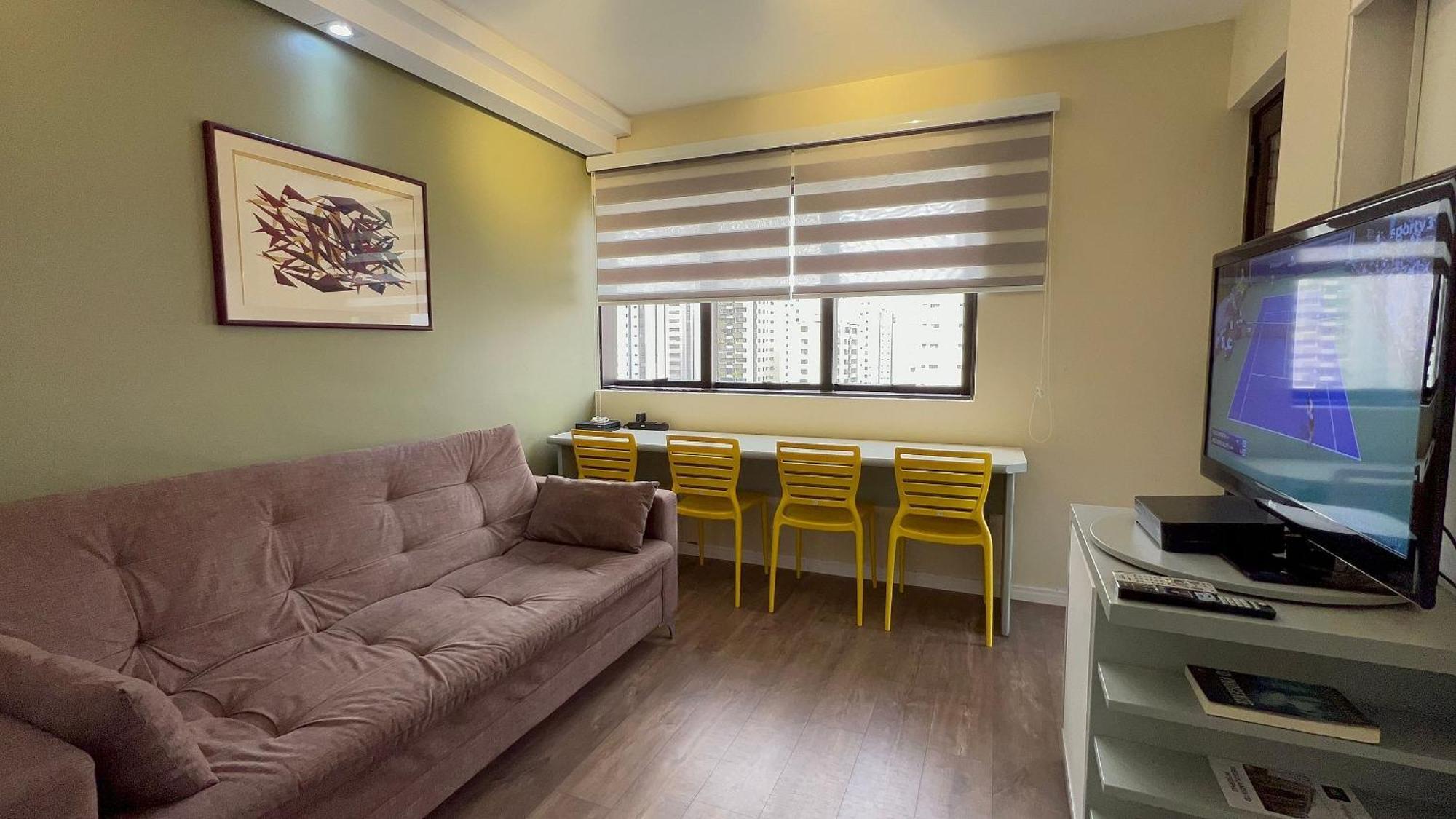 Flat Qi Intelligent Ibirapuera C/ Garagem Uh2212 Apartment Sao Paulo