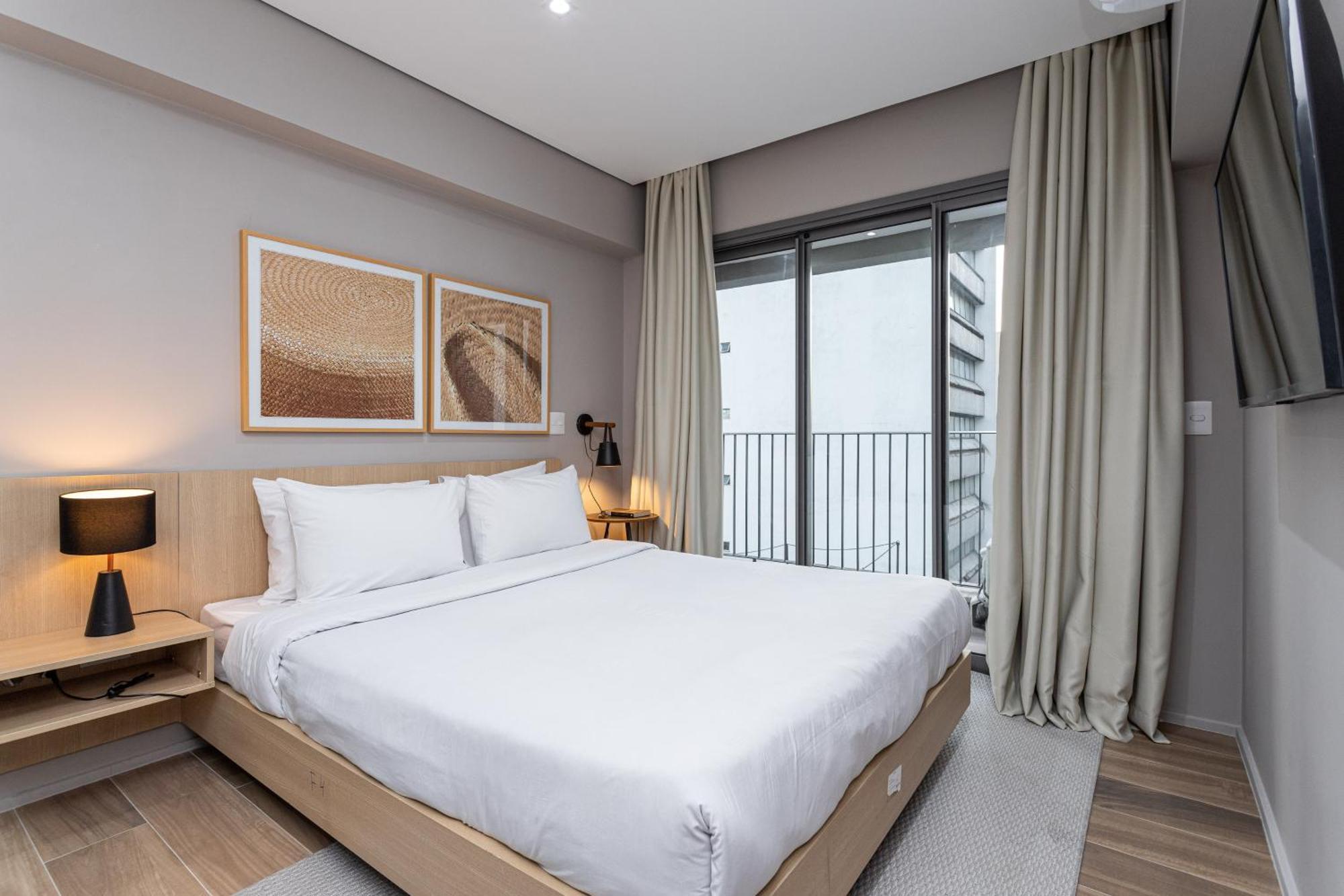 Apartment Novos Proximos Ao Masp E A Metros Da Estacao Consolacao E Avenida Paulista - Next Haddock Sao Paulo