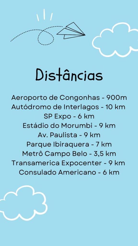 Apartment Privativa Ao Lado Do Aeroporto De Congonhas7 *