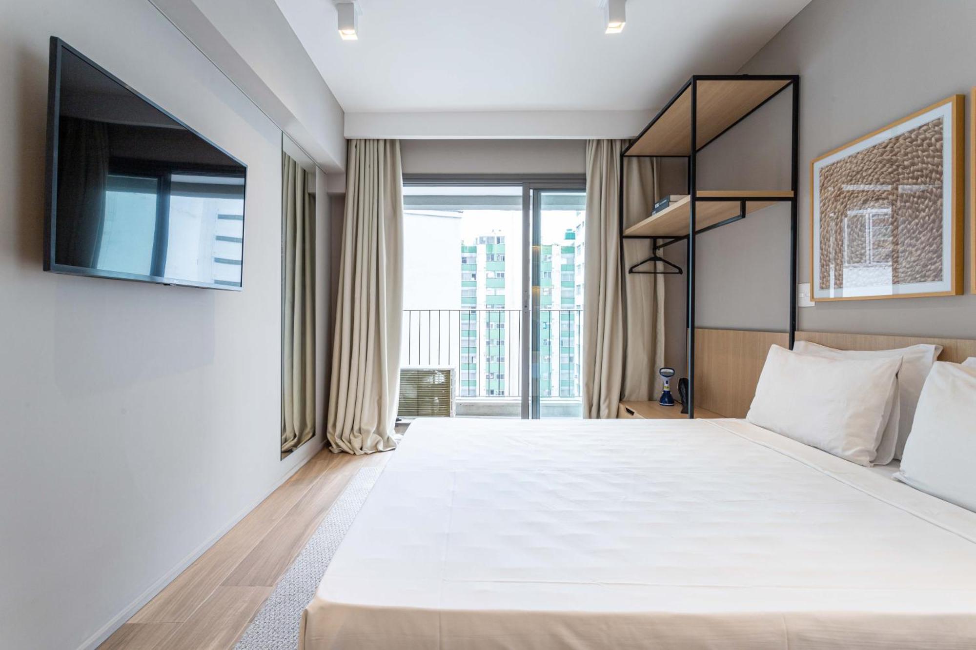 Novos Proximos Ao Masp E A Metros Da Estacao Consolacao E Avenida Paulista - Next Haddock Apartment Sao Paulo
