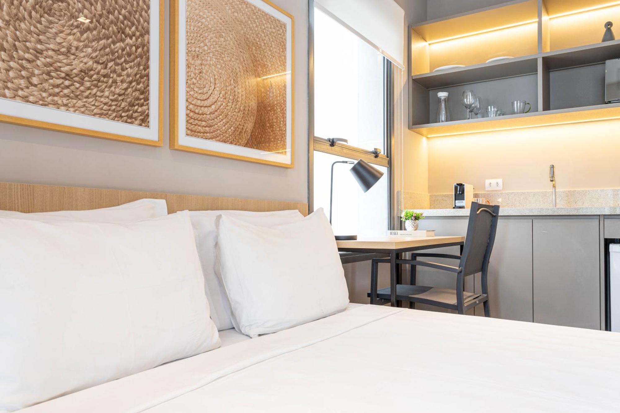Apartment Novos Proximos Ao Masp E A Metros Da Estacao Consolacao E Avenida Paulista - Next Haddock Sao Paulo