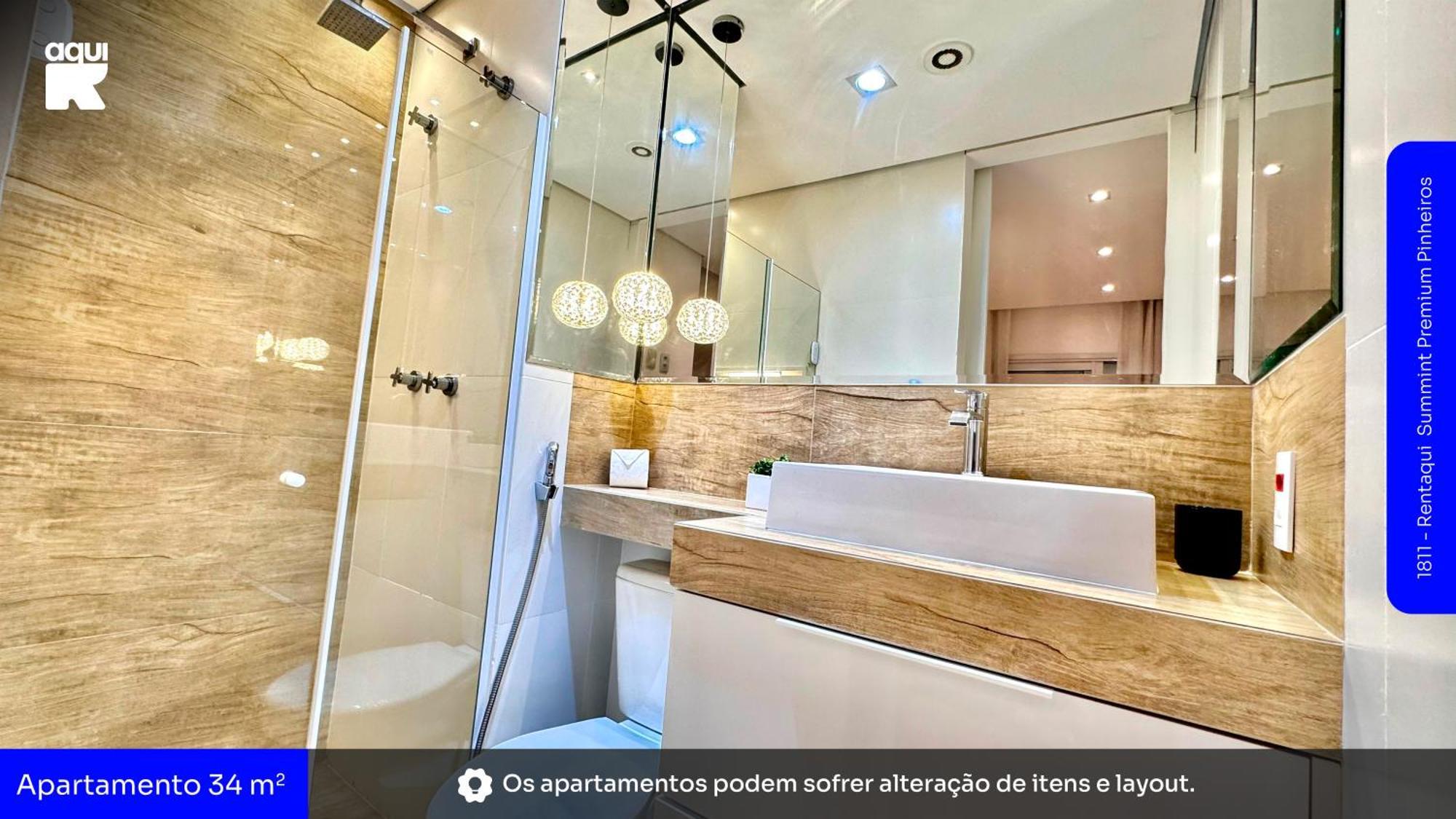1811 - Rentaqui Summint Premium Pinheiros Apartment