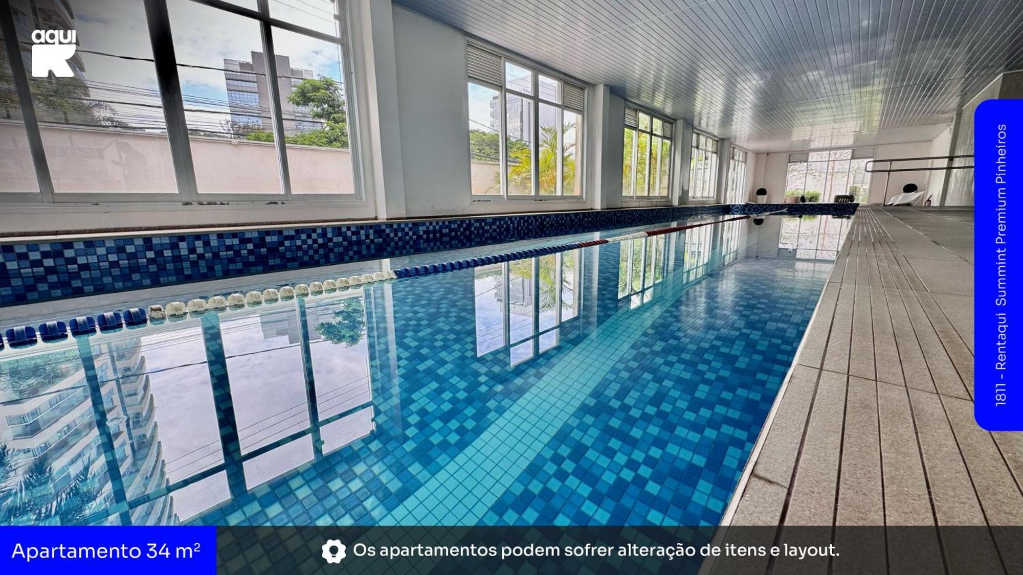 1811 - Rentaqui Summint Premium Pinheiros Apartment *
